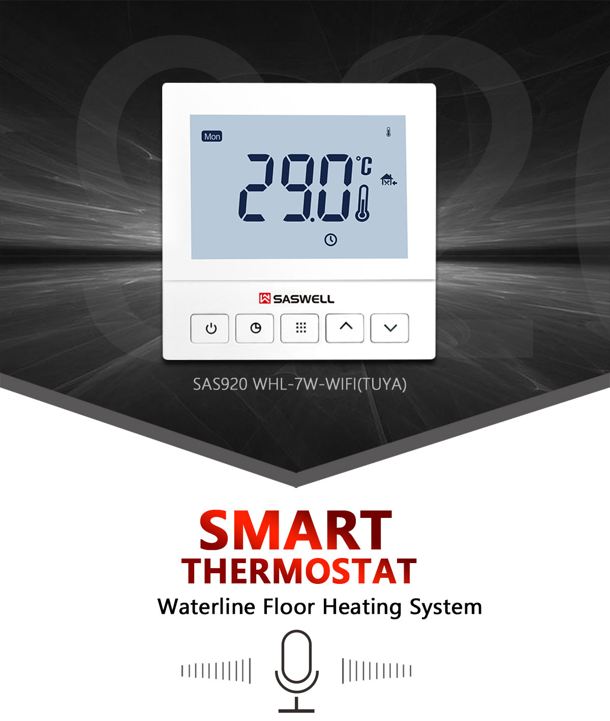 Tuya water Floor heating thermostat 