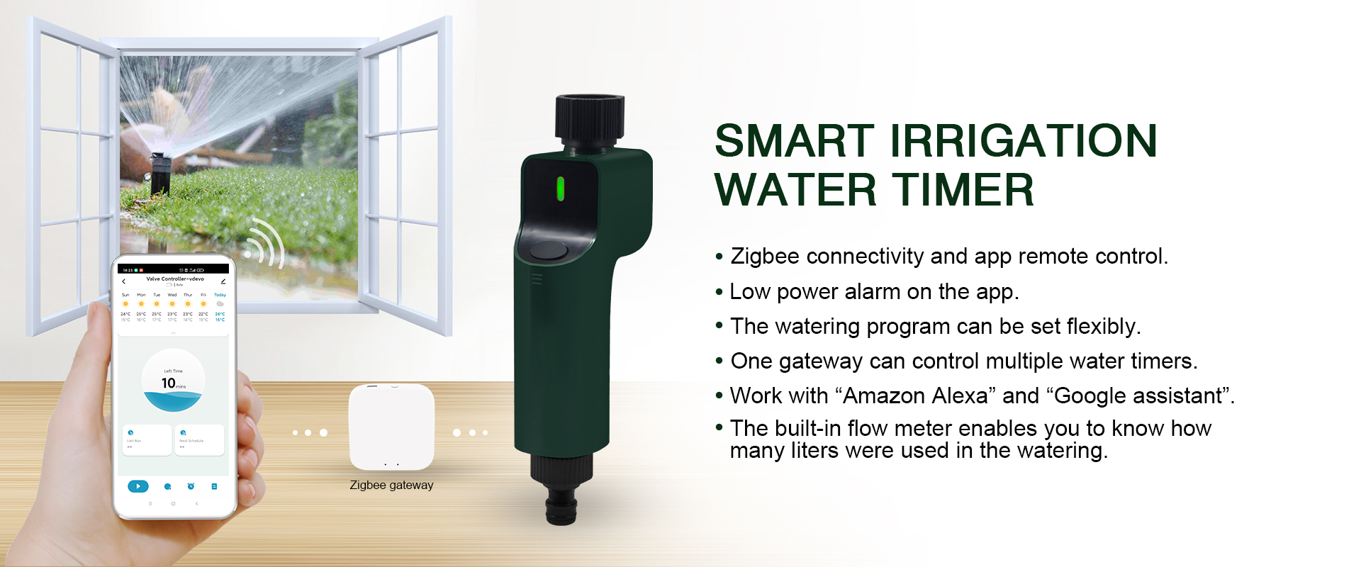 wifi smart water timer