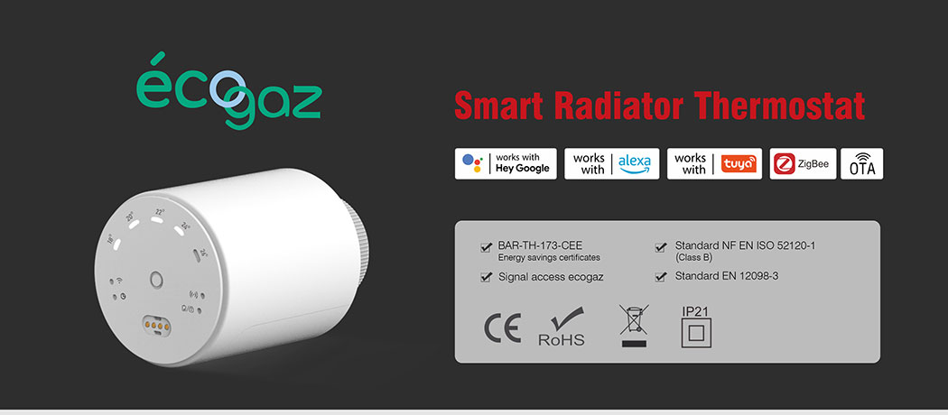 Ã©cogaz Smart Radiator Thermostat