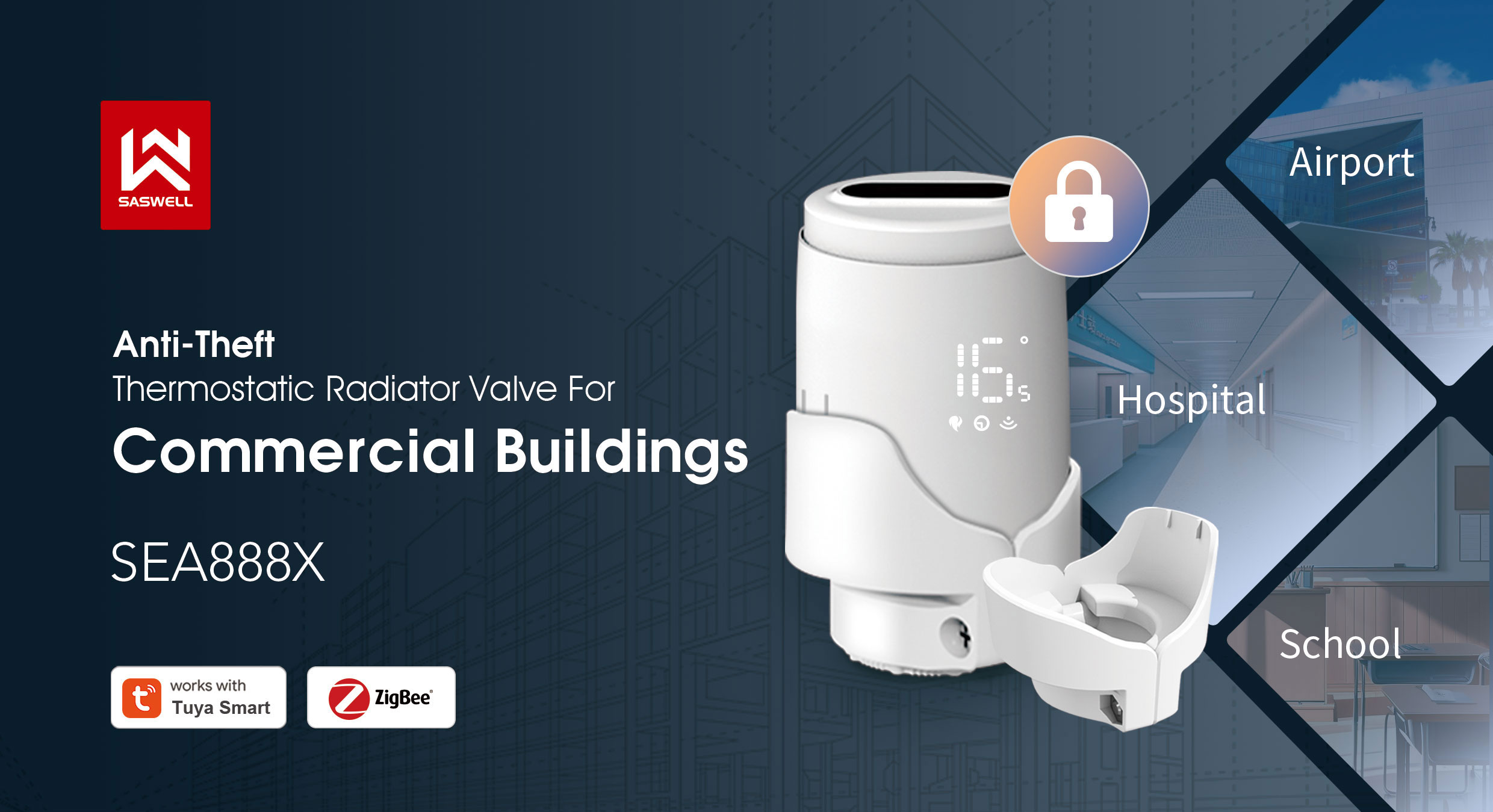 Commercial Thermostatic Radiator Valve