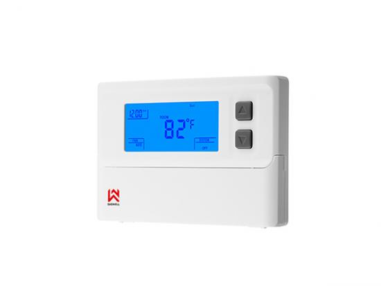Merchanical Thermostat,1 Heat / 1 Cool single stage thermostat,5+2  Programmable Fan Coil Thermostat
